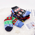 zodiac red christmas socks